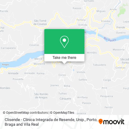 Clisende - Clínica Integrada de Resende, Unip. map