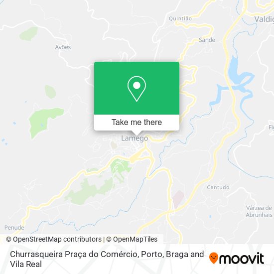 Churrasqueira Praça do Comércio mapa