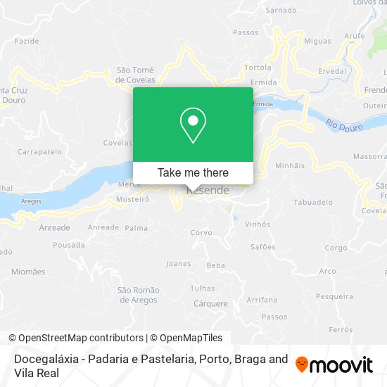 Docegaláxia - Padaria e Pastelaria map