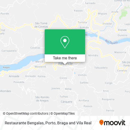 Restaurante Bengalas map