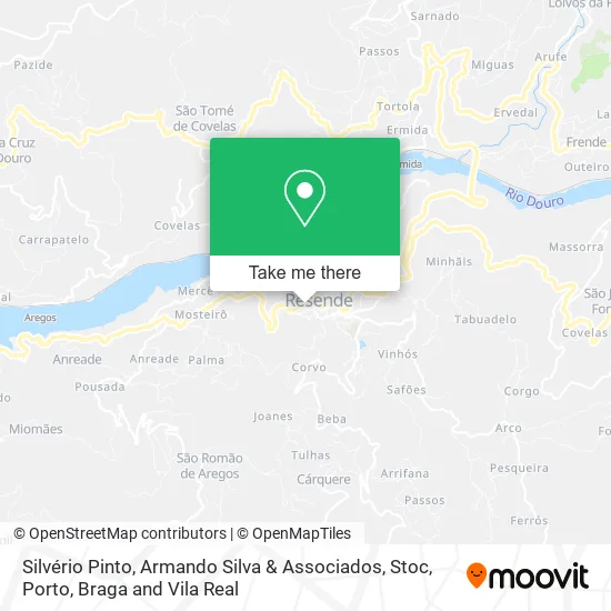 Silvério Pinto, Armando Silva & Associados, Stoc map