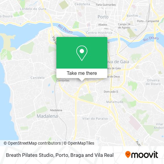 Breath Pilates Studio map