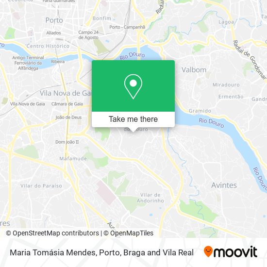 Maria Tomásia Mendes map