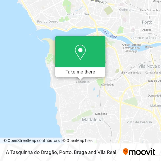 A Tasquinha do Dragão map