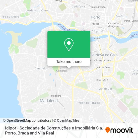 Idipor - Sociedade de Construções e Imobiliária S.a mapa