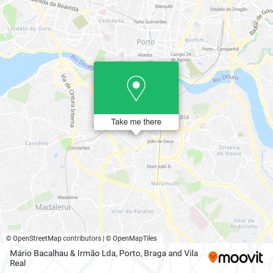 Mário Bacalhau & Irmão Lda map