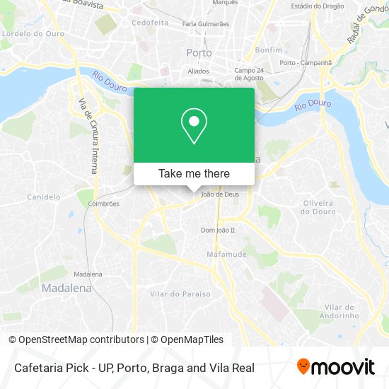 Cafetaria Pick - UP mapa
