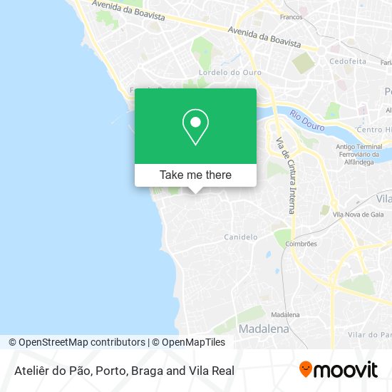 Ateliêr do Pão map