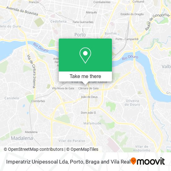 Imperatriz Unipessoal Lda mapa