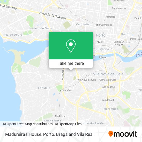 Madureira's House mapa