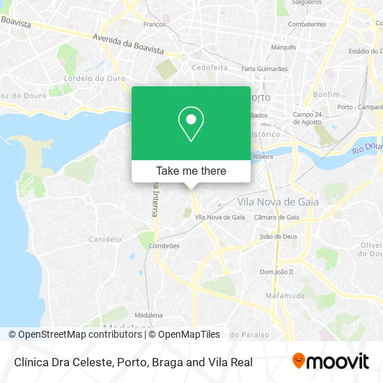 Clínica Dra Celeste map