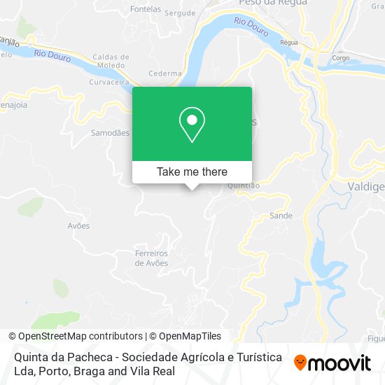 Quinta da Pacheca - Sociedade Agrícola e Turística Lda map