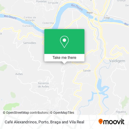 Café Alexandrinos mapa