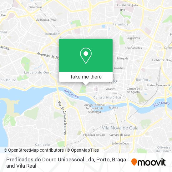 Predicados do Douro Unipessoal Lda map