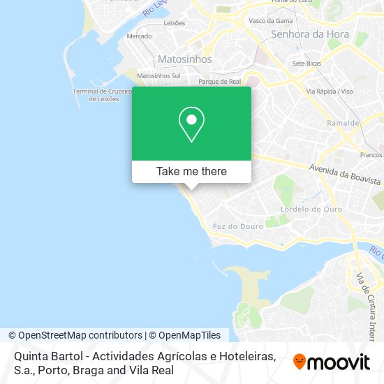 Quinta Bartol - Actividades Agrícolas e Hoteleiras, S.a. mapa