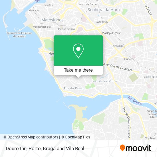 Douro Inn map