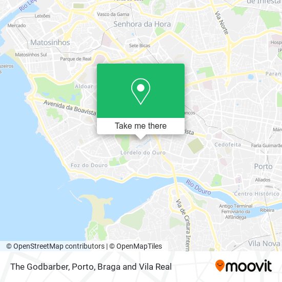 The Godbarber mapa