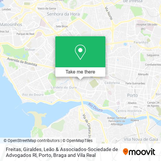 Freitas, Giraldes, Leão & Associados-Sociedade de Advogados Rl map