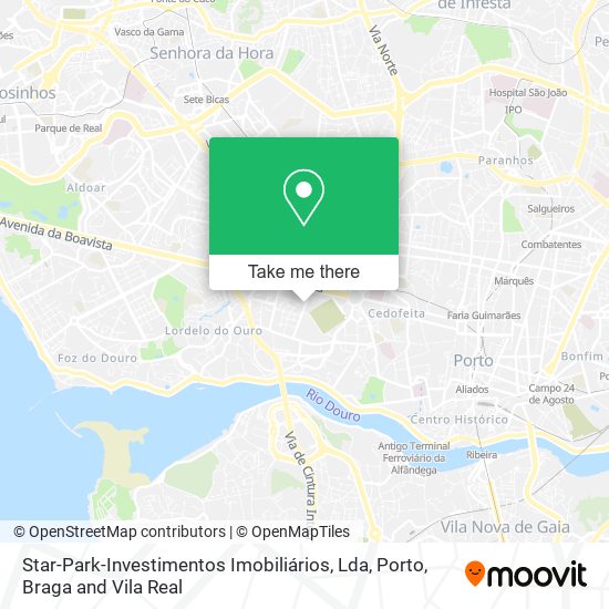 Star-Park-Investimentos Imobiliários, Lda mapa