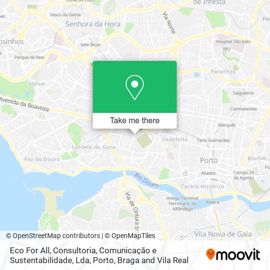 Eco For All, Consultoria, Comunicação e Sustentabilidade, Lda mapa