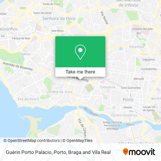 Guérin Porto Palácio mapa