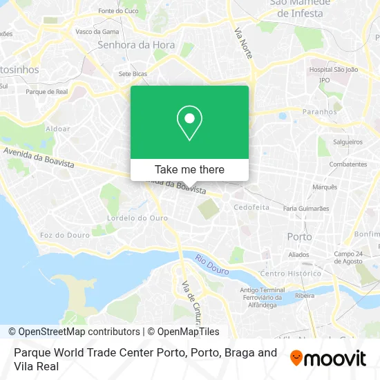 Parque World Trade Center Porto map