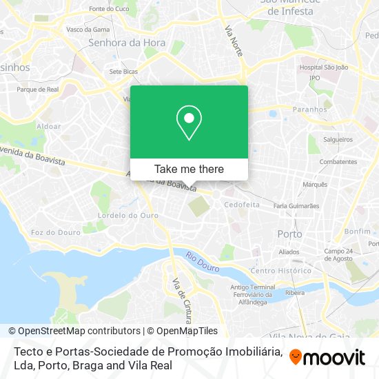 Tecto e Portas-Sociedade de Promoção Imobiliária, Lda map