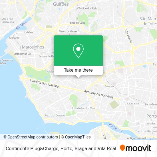 Continente Plug&Charge map