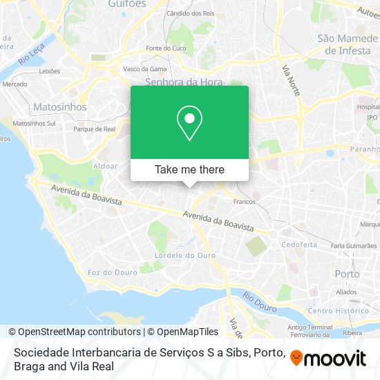 Sociedade Interbancaria de Serviços S a Sibs mapa