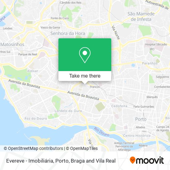 Evereve - Imobiliária mapa