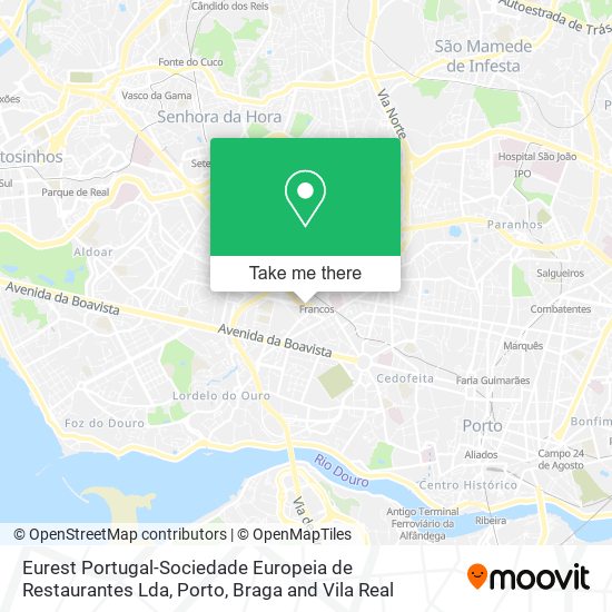 Eurest Portugal-Sociedade Europeia de Restaurantes Lda map