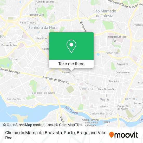 Clínica da Mama da Boavista map