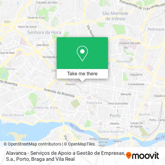 Alavanca - Serviços de Apoio a Gestão de Empresas, S.a. mapa