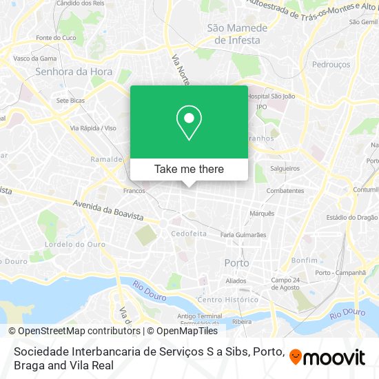 Sociedade Interbancaria de Serviços S a Sibs mapa