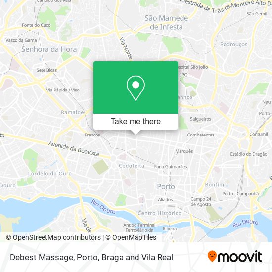 Debest Massage map