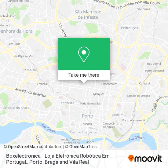 Boxelectronica - Loja Eletrónica Robótica Em Portugal. map
