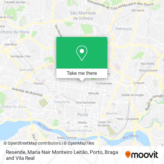 Resende, Maria Nair Monteiro Leitão map