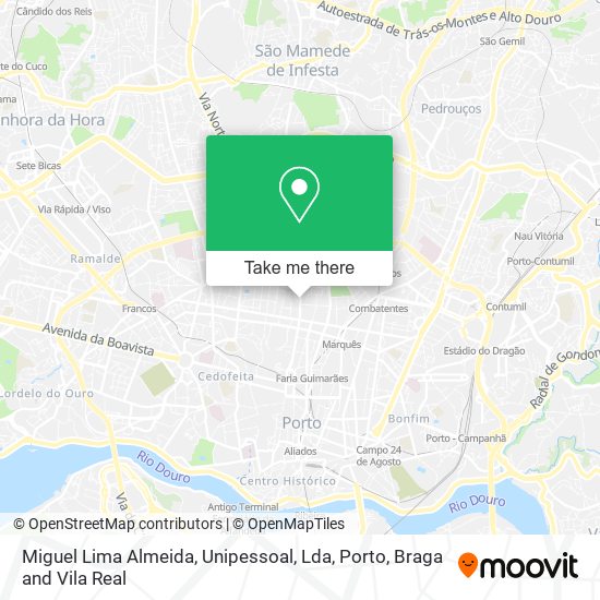 Miguel Lima Almeida, Unipessoal, Lda mapa