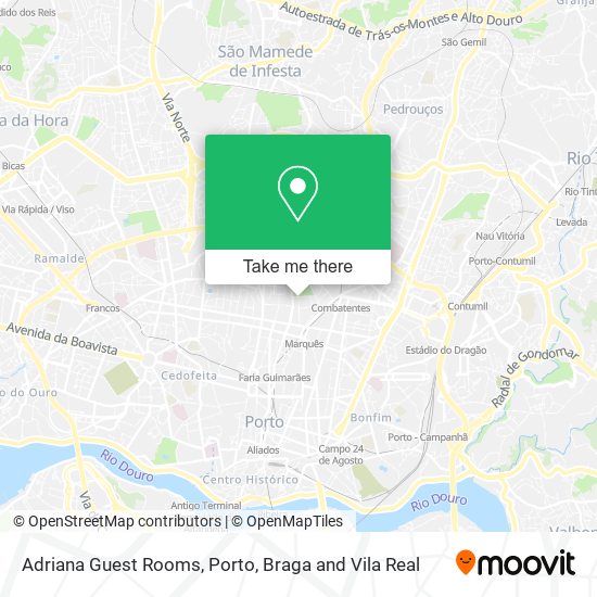 Adriana Guest Rooms mapa