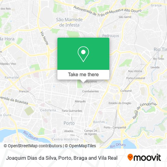 Joaquim Dias da Silva mapa
