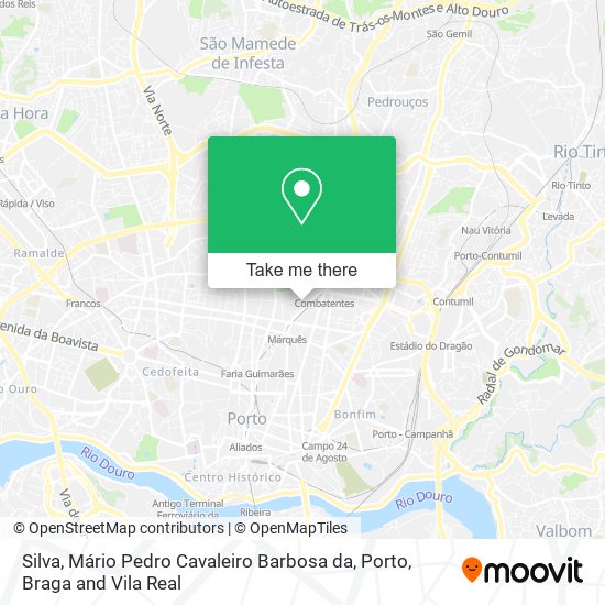Silva, Mário Pedro Cavaleiro Barbosa da map