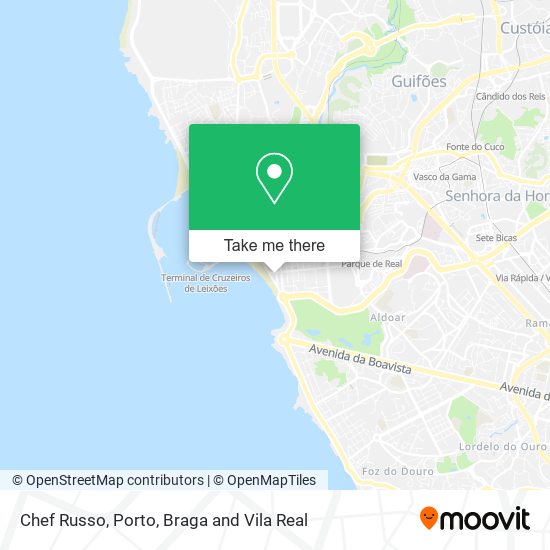 Chef Russo map