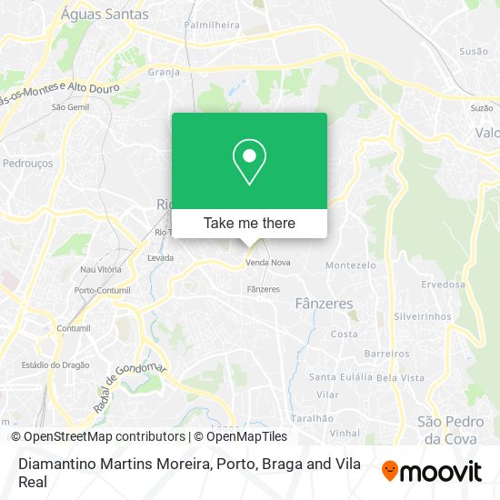 Diamantino Martins Moreira map