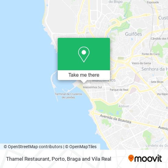 Thamel Restaurant mapa