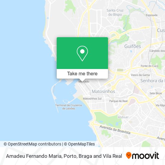 Amadeu Fernando Maria map