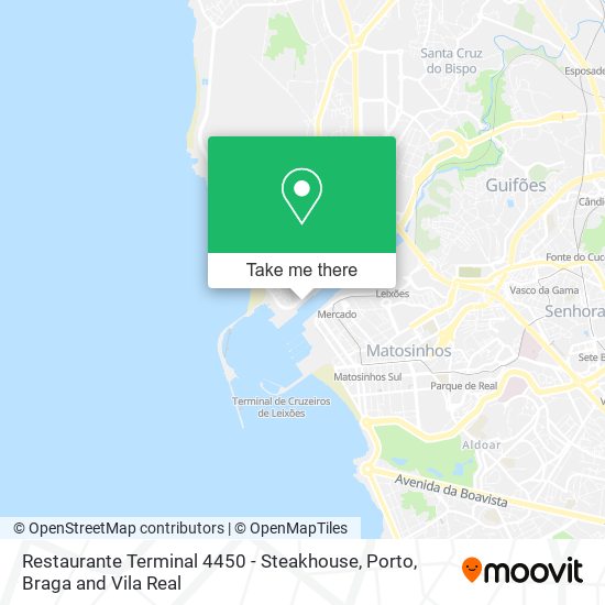 Restaurante Terminal 4450 - Steakhouse mapa
