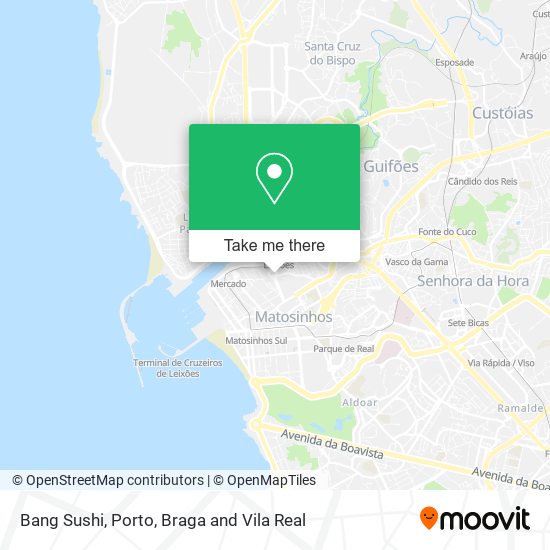 Bang Sushi map