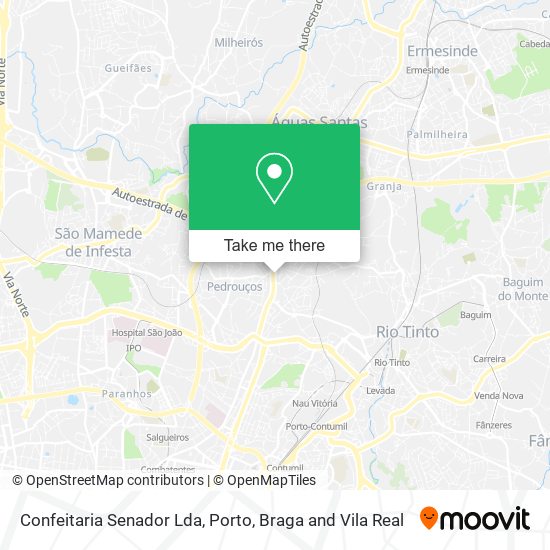 Confeitaria Senador Lda mapa