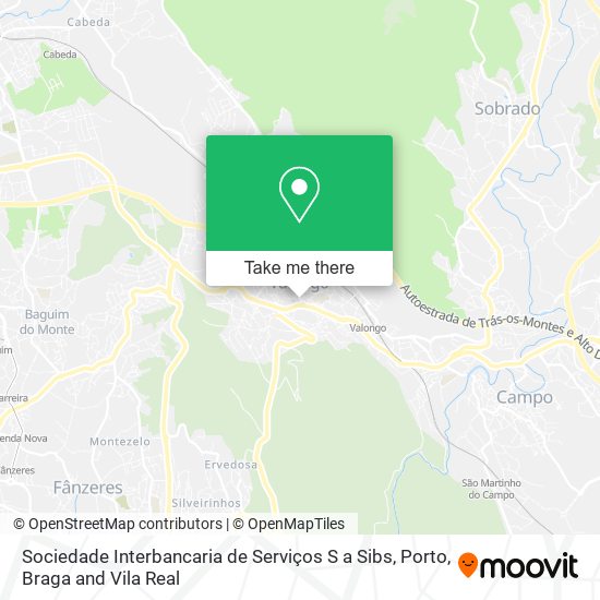 Sociedade Interbancaria de Serviços S a Sibs map
