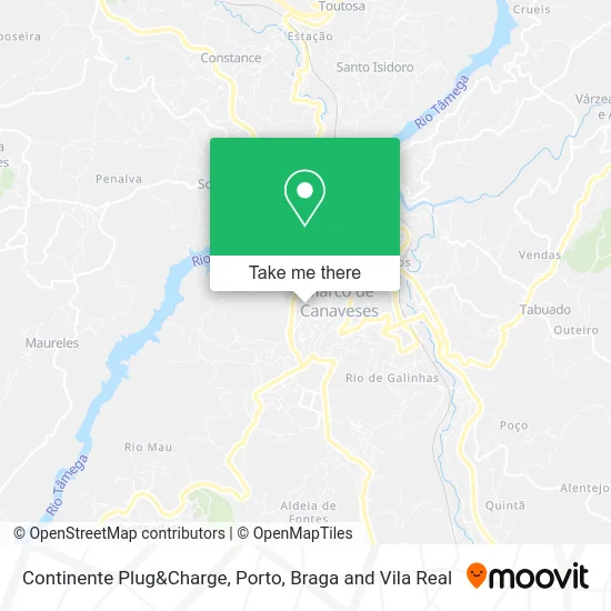 Continente Plug&Charge map